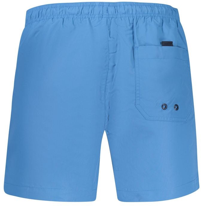 North Sails North Sails Blu Polyester Men's Swim Boxer Blauw
