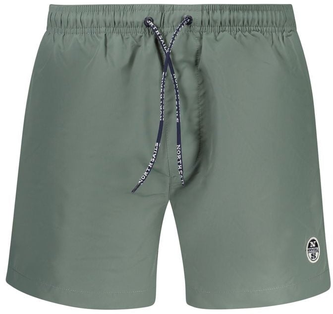 North Sails Verde Polyester Men's Swim Boxer Groen