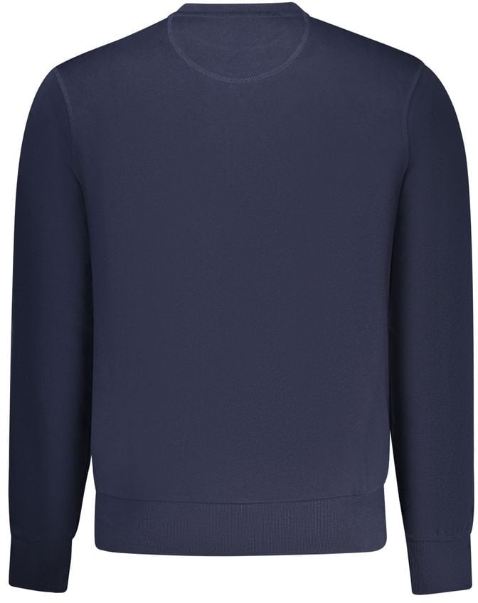 North Sails North Sails Blue Cotton Men's Sweatshirt Blauw