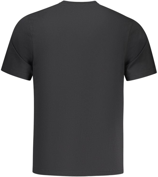 North Sails Black Cotton Men's T-Shirt Zwart