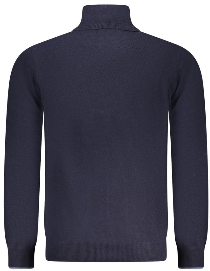 North Sails North Sails Blue Polyamide Men's Sweater Blauw