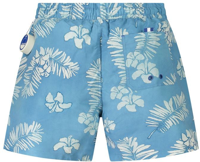North Sails Azzurro Polyester Men Swim Boxer Blauw