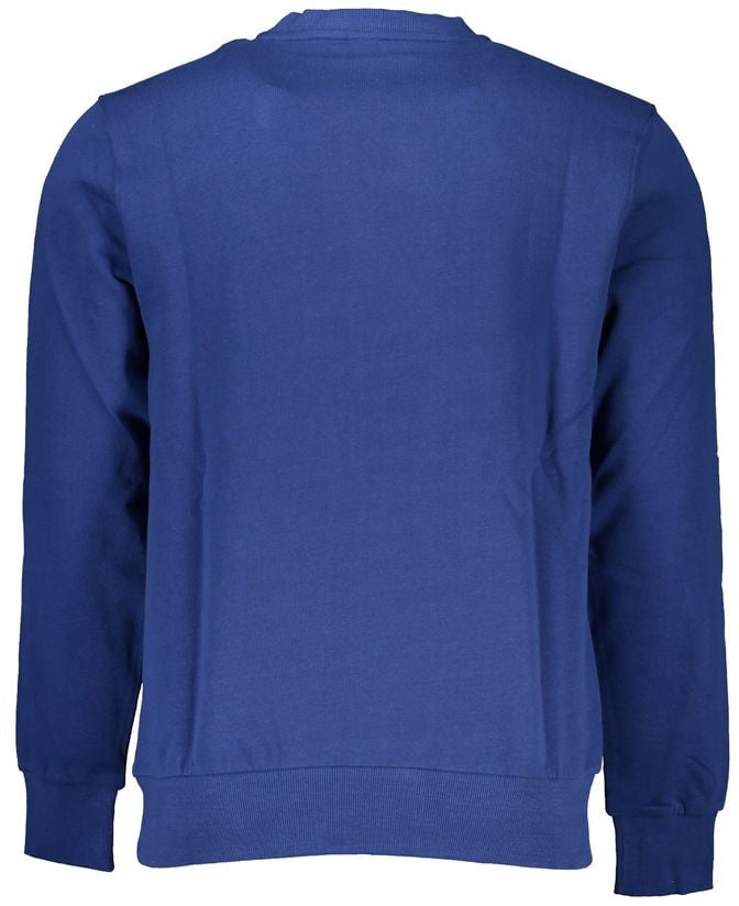 North Sails Blue Cotton Men's Sweatshirt Blauw