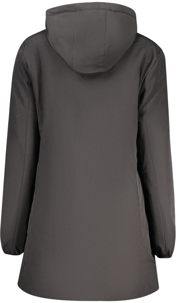North Sails North Sails Black Polyester Women's Jacket Zwart