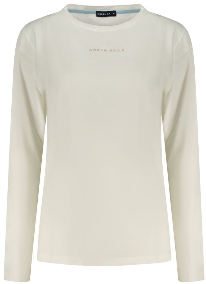 North Sails Bianco Cotton Women T-Shirt Wit