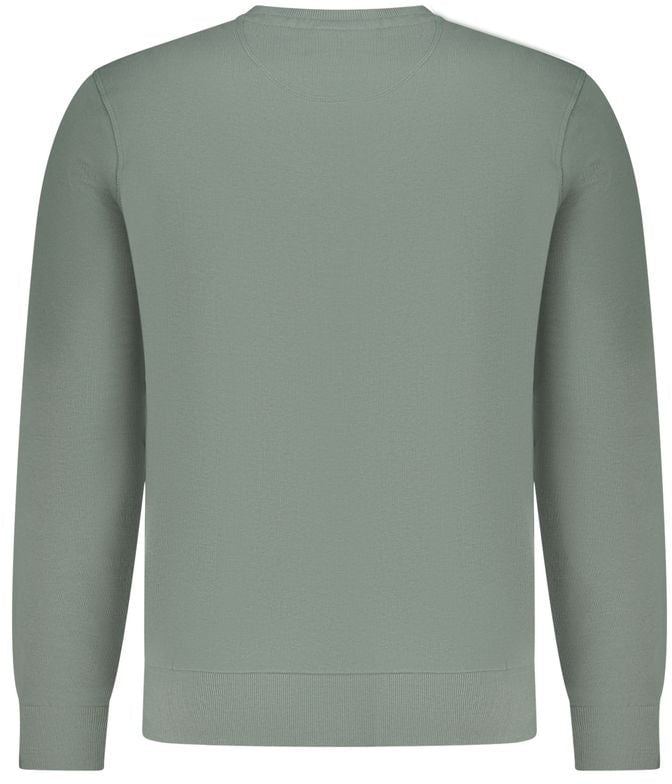 North Sails North Sails Verde Cotton Men Sweatshirt Groen