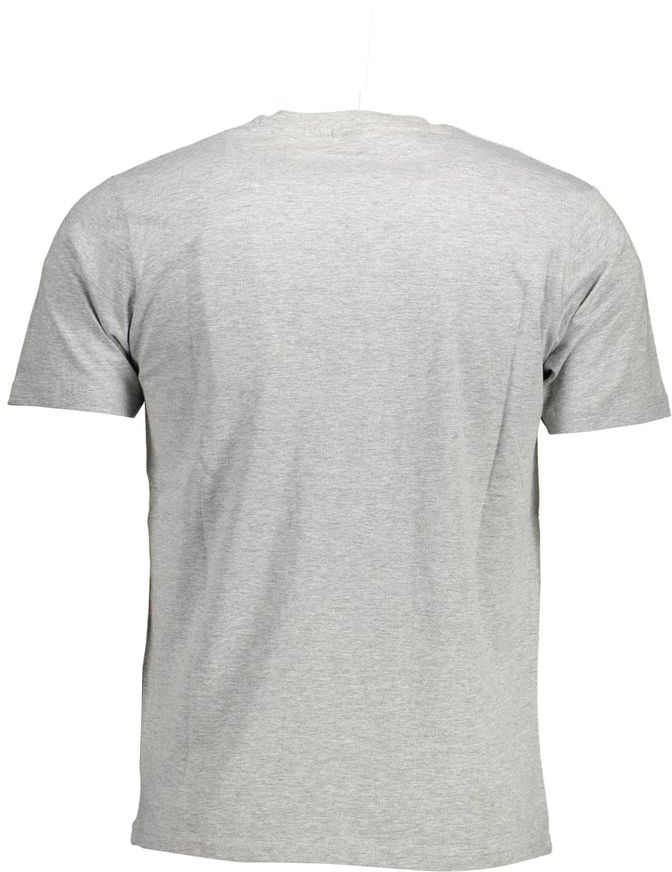 North Sails Grigio Cotton Men T-Shirt Grijs