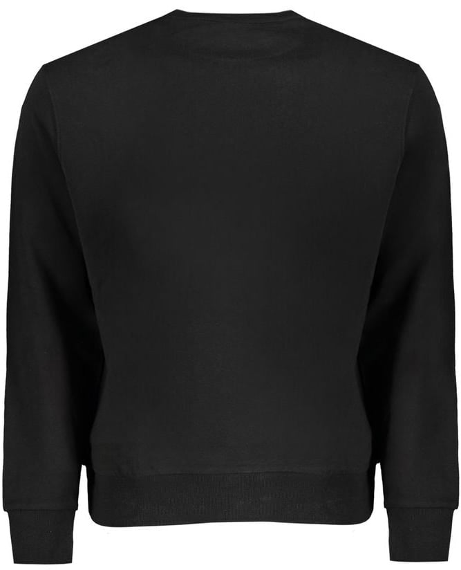 North Sails Black Cotton Men's Sweatshirt Zwart