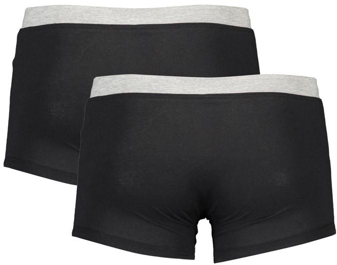 North Sails Black Cotton Men's Boxer Short Zwart