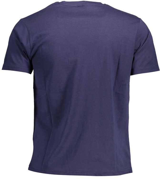 North Sails Blue Cotton Men's T-Shirt Wit
