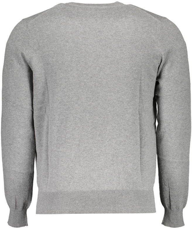 North Sails North Sails Grigio Cotton Men Sweater Grijs