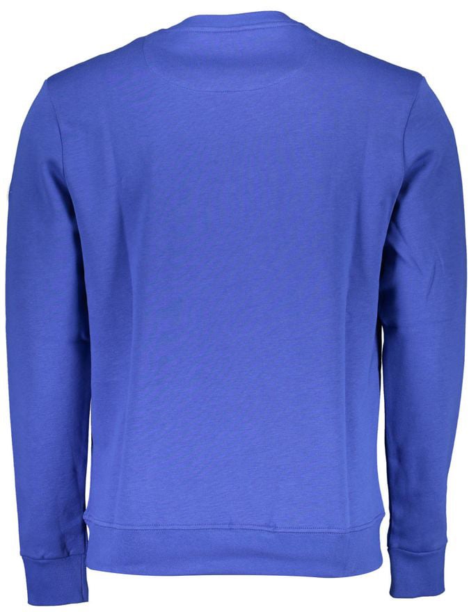 North Sails Blue Cotton Men Sweatshirt Groen