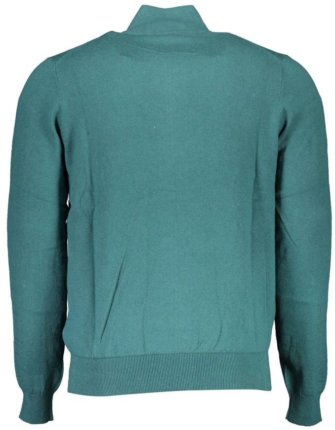 North Sails Verde Cotton Men Cardigan Groen
