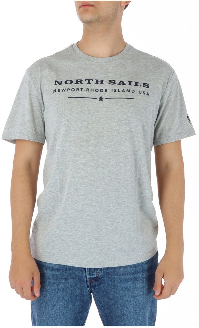 North Sails Men T-Shirt Wit