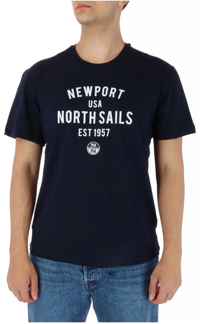 North Sails Men T-Shirt Blauw