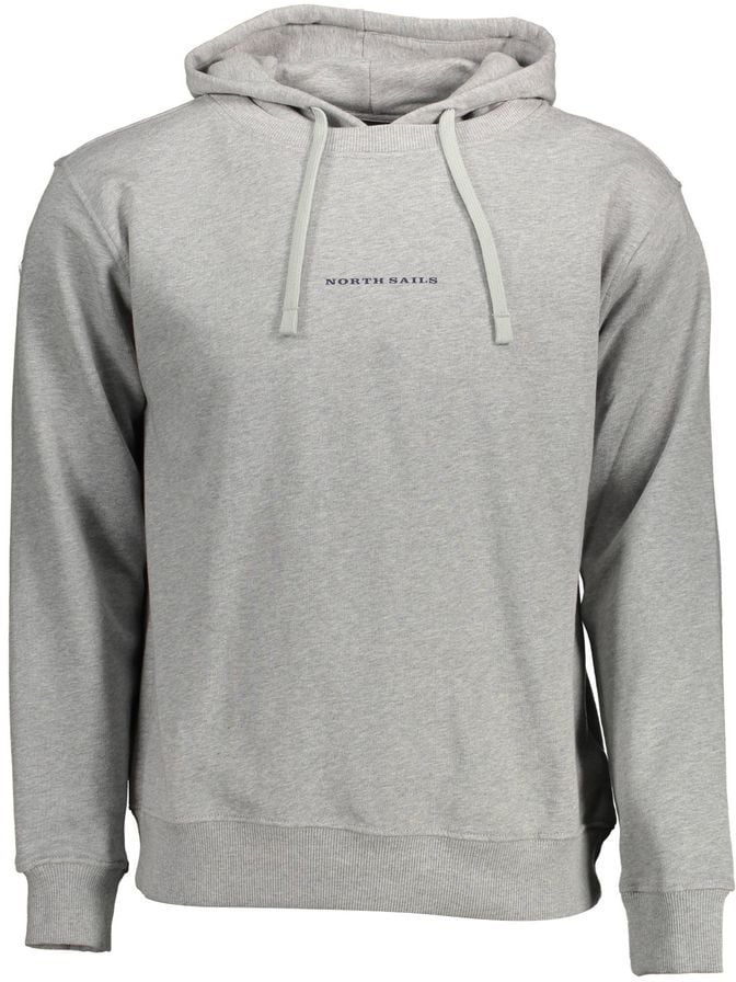 North Sails North Sails Grigio Cotton Men Sweatshirt Grijs