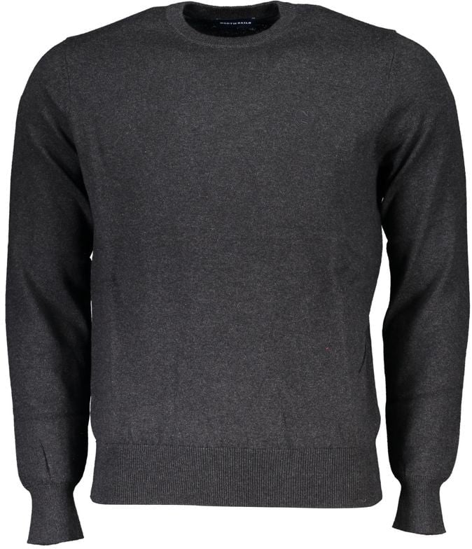 North Sails Grigio Poliammide Men Sweater Grijs