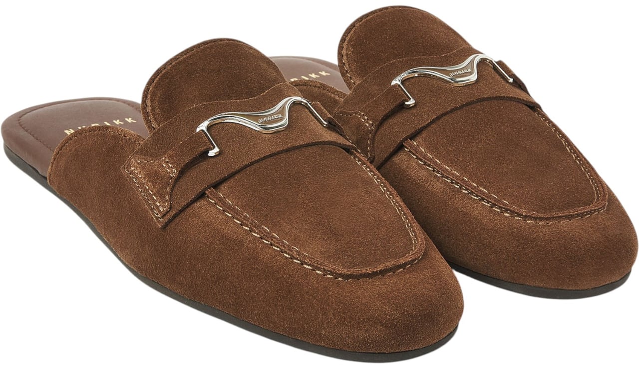 Nubikk Dames Mocassins Bruin