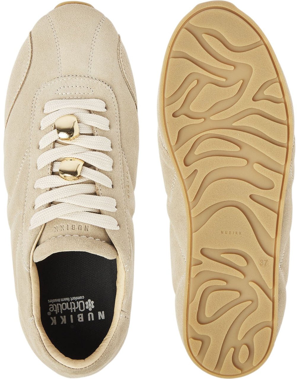 Nubikk Dames Sneakers Bruin