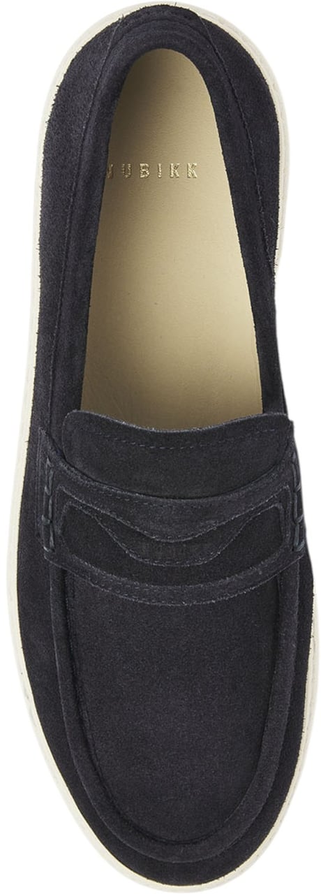 Nubikk Heren Mocassin Blauw
