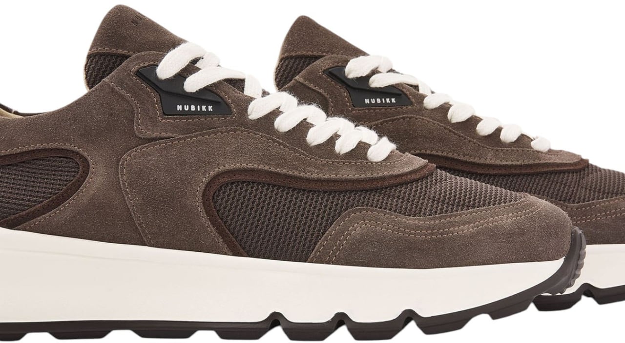 Nubikk Heren Sneakers Bruin