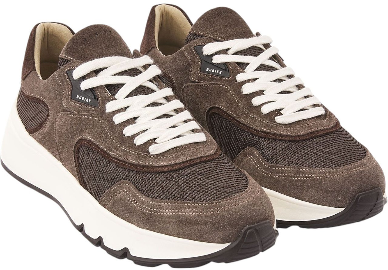 Nubikk Heren Sneakers Bruin