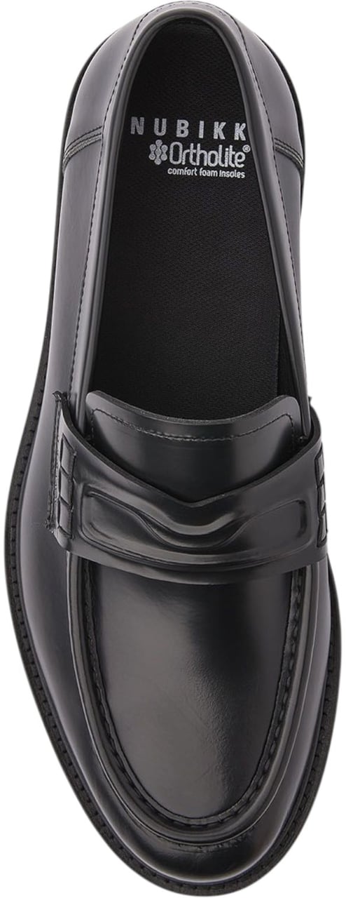 Nubikk Heren Mocassins Zwart