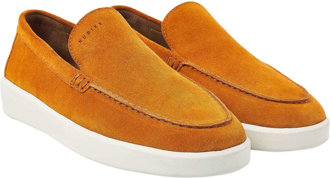 Nubikk Heren Loafer Oranje