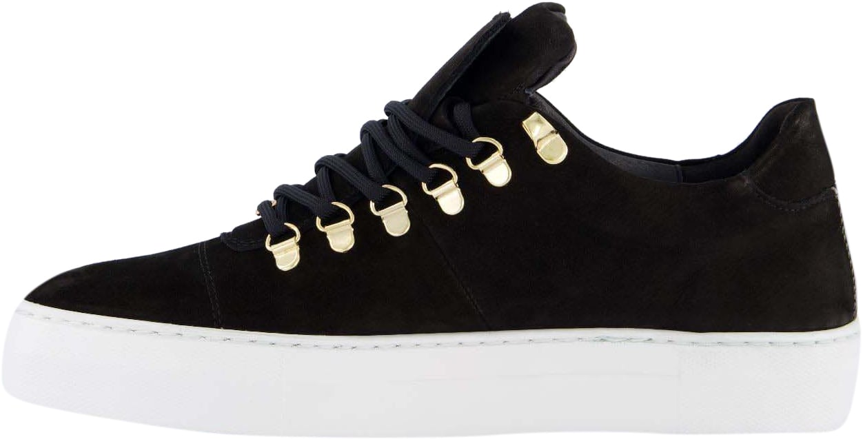 Nubikk Heren Jagger Classic Sneaker Zwart Zwart