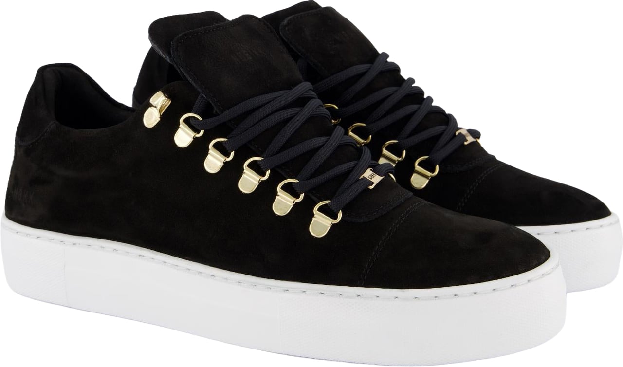 Nubikk Heren Jagger Classic Sneaker Zwart Zwart