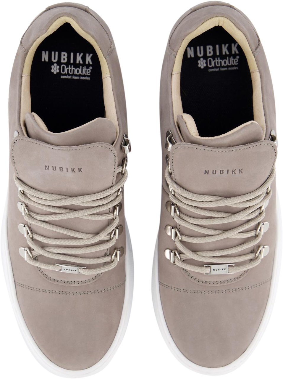 Nubikk Heren Jagger Classic Sneaker Grijs Grijs