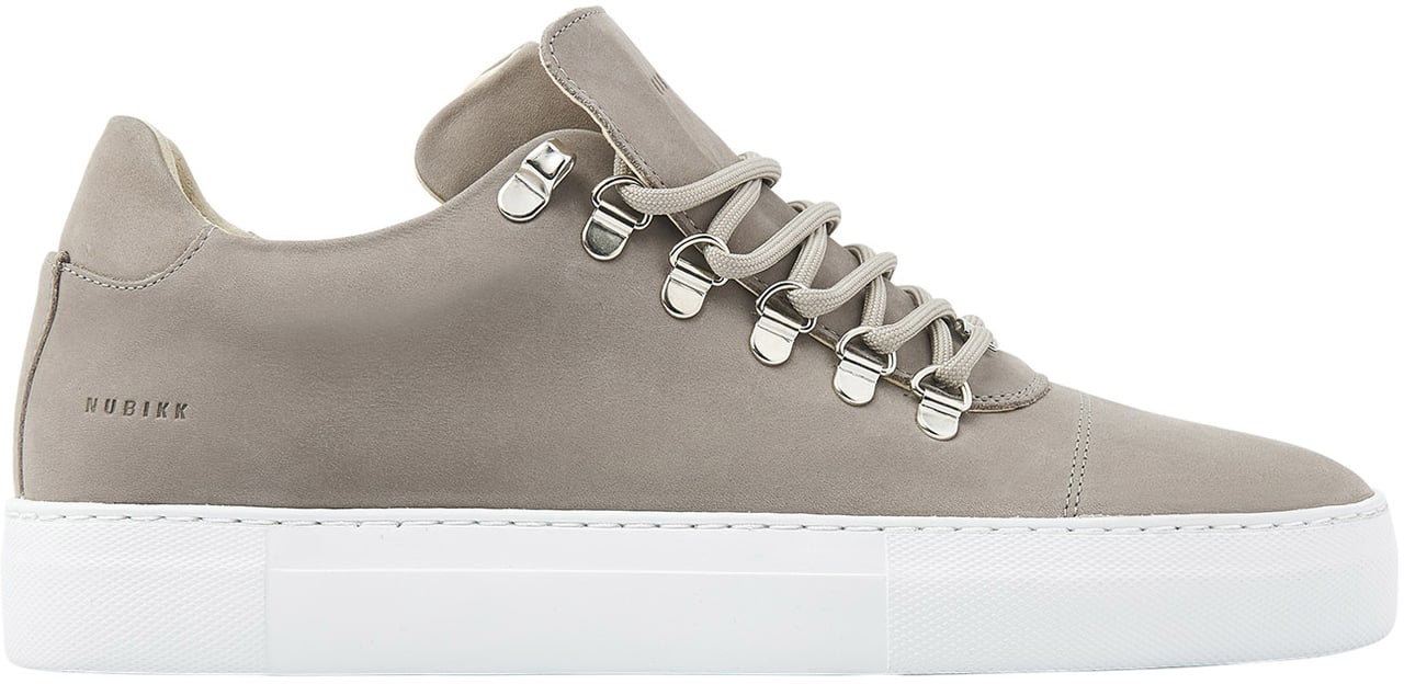 Nubikk Jagger Classic | Lichtgrijze Sneakers voor Heren Divers