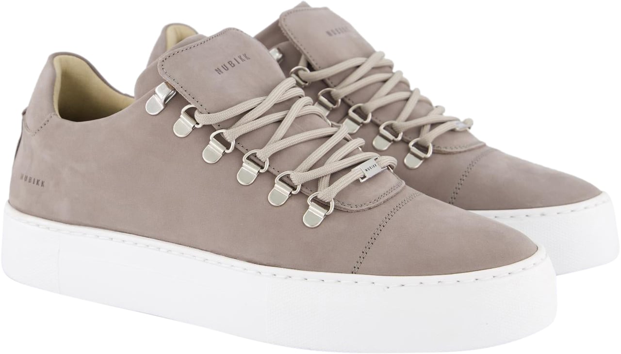 Nubikk Heren Jagger Classic Sneaker Grijs Grijs