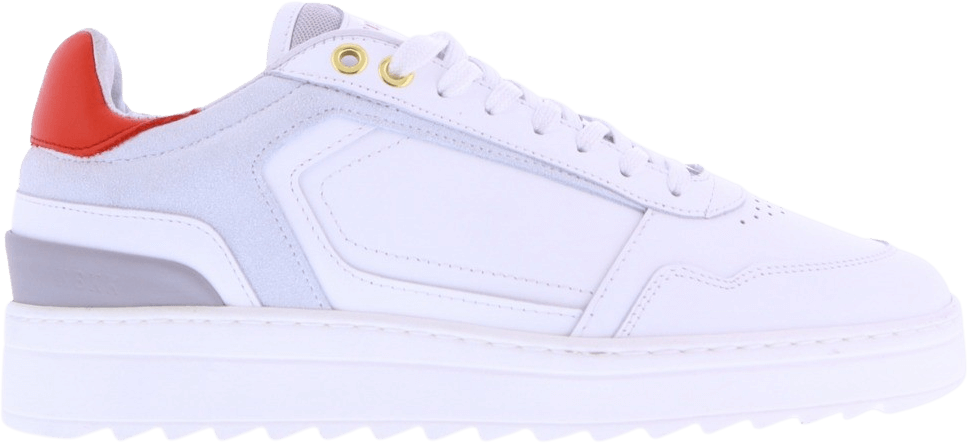 Nubikk Heren Cliff Cane Sneaker Wit Wit