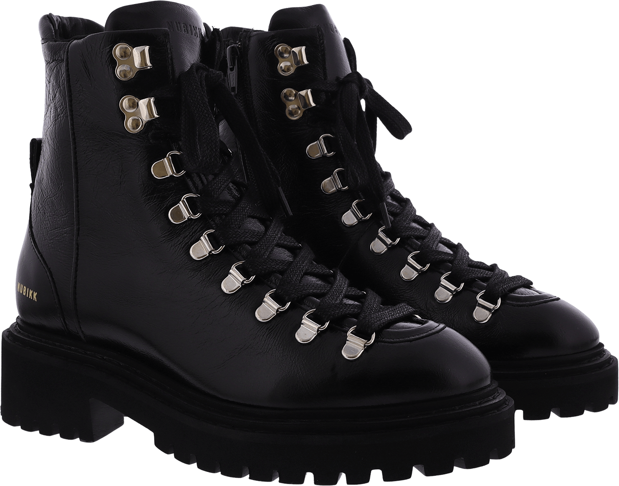 Nubikk Dames Frankie Mountain Boot Zwart Zwart