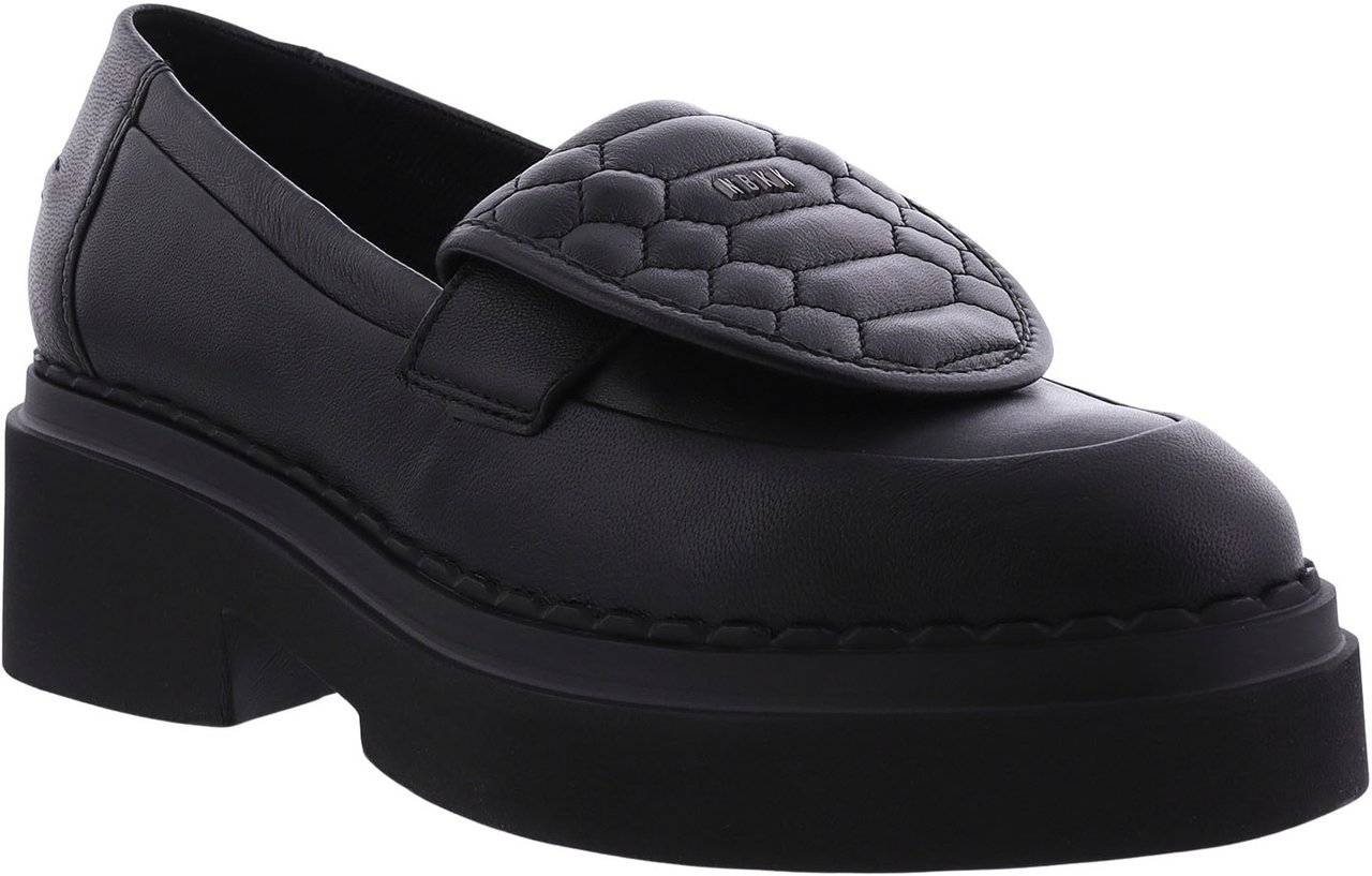 Nubikk Dames Finn Gatsby Loafer Zwart Zwart