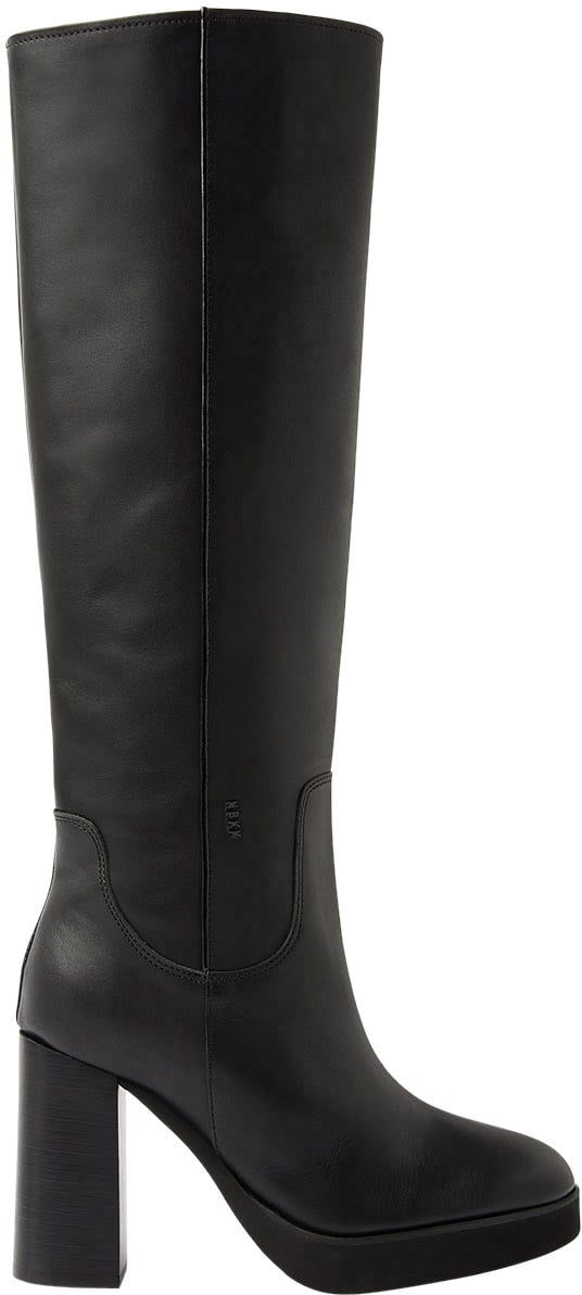 Nubikk Hailey Rhode | Zwarte Hoge Laarzen voor Dames Divers