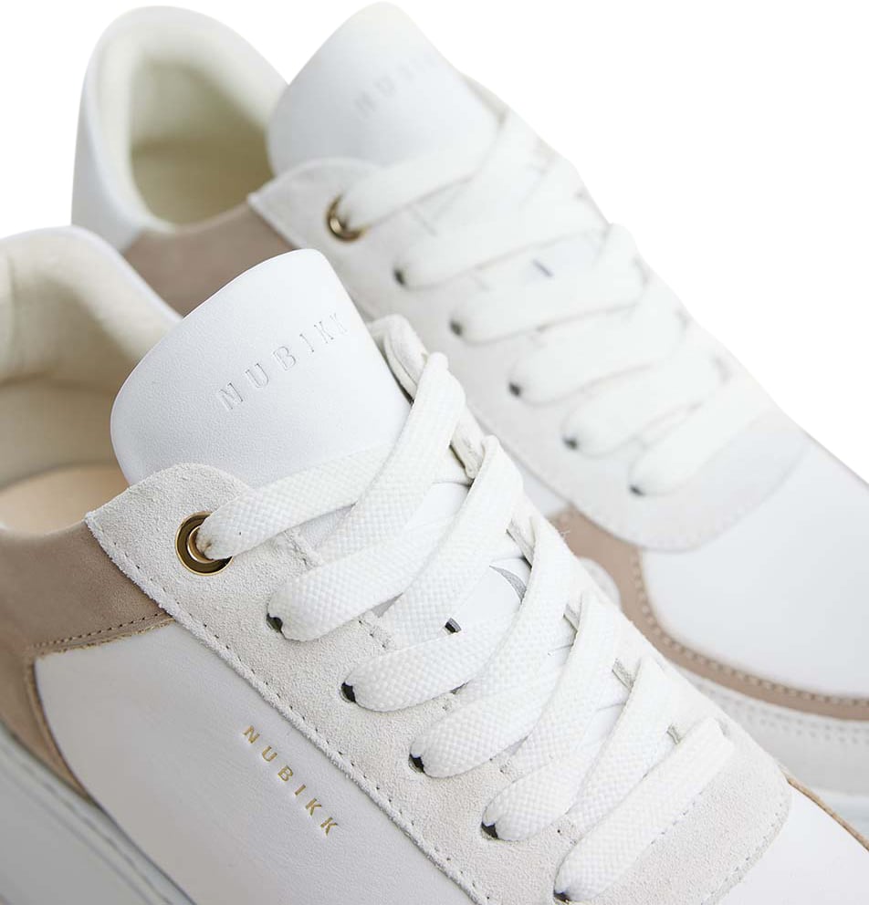 Nubikk Bayou Platform | Taupe Sneaker voor Dames Divers