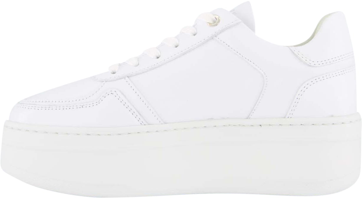 Nubikk Dames Bayou Platform Sneaker Wit Wit