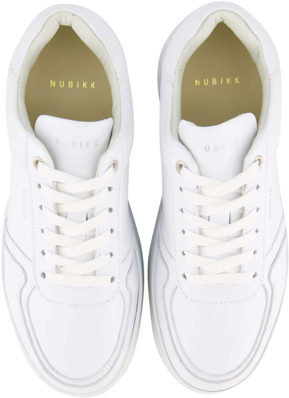 Nubikk Dames Bayou Platform Sneaker Wit Wit