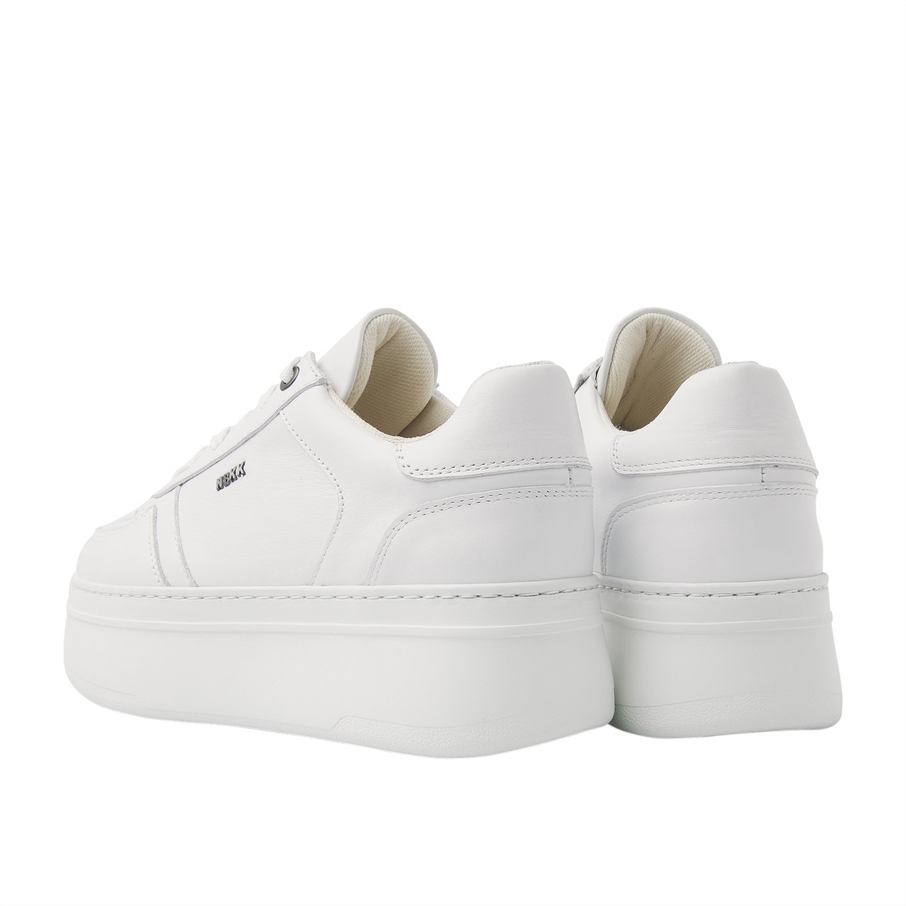 Nubikk Bayou Platform | Witte Sneakers voor Dames Divers