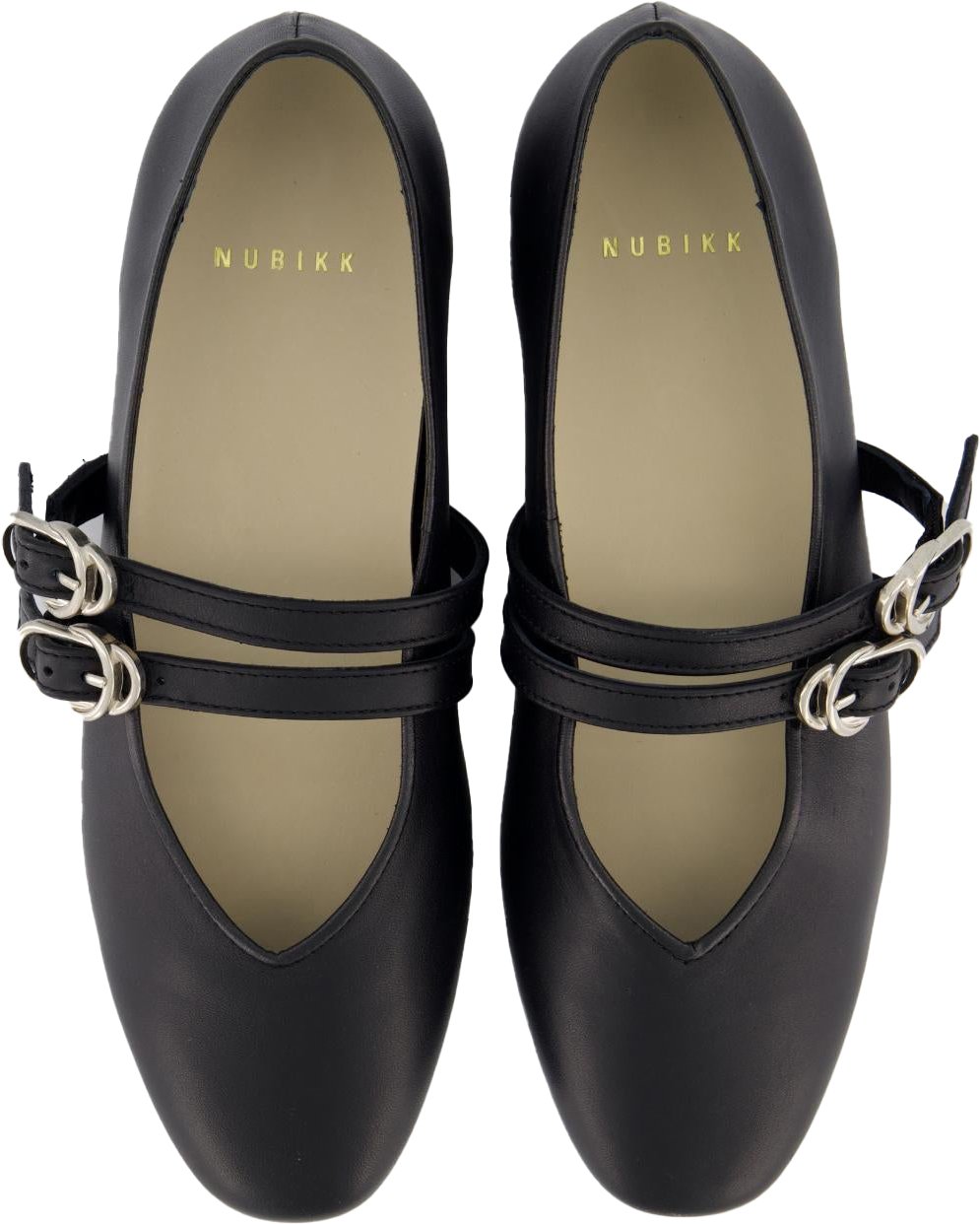 Nubikk Dames Gisele Grace Ballerina Zwart Zwart
