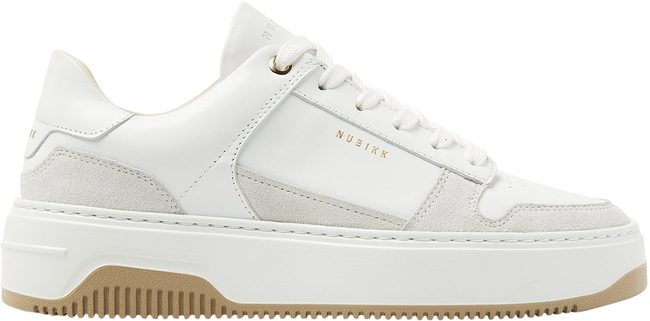 Nubikk Basket Court | Witte Sneaker voor Dames Divers