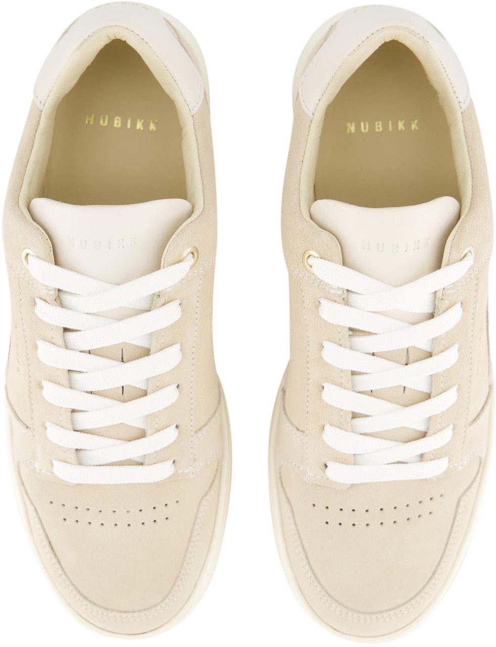 Nubikk Dames Basket Court Sneaker Beige Beige