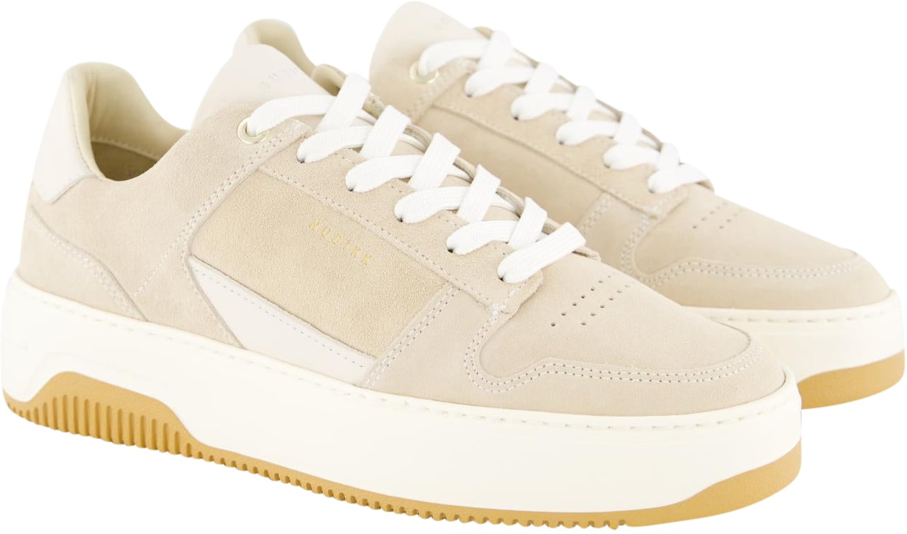 Nubikk Dames Basket Court Sneaker Beige Beige