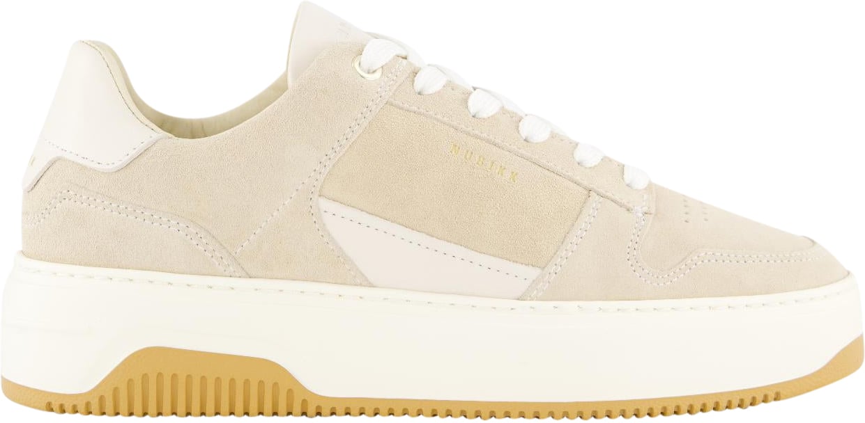 Nubikk Dames Basket Court Sneaker Beige Beige