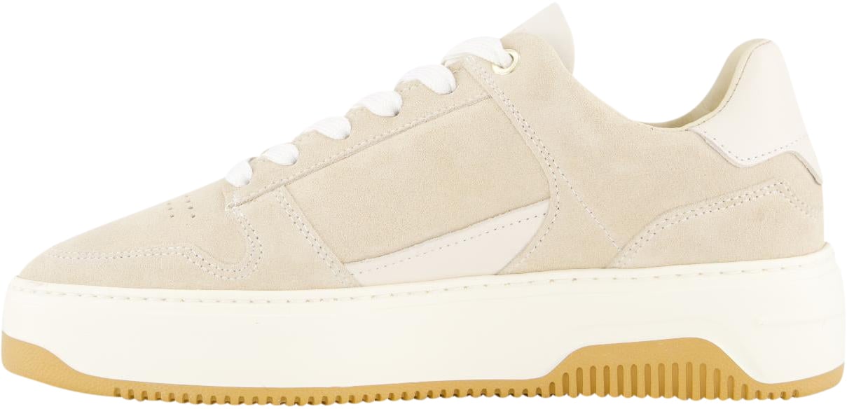 Nubikk Dames Basket Court Sneaker Beige Beige