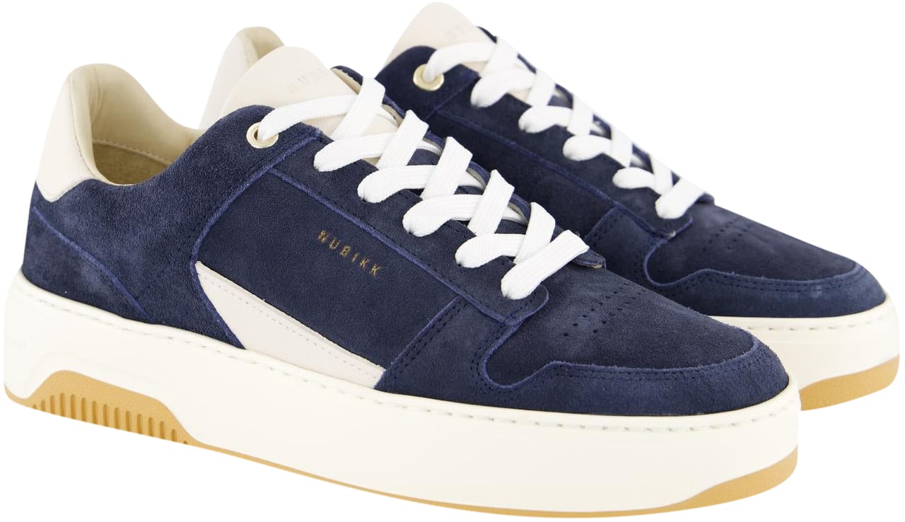 Nubikk Dames Basket Court Sneaker Blauw Blauw