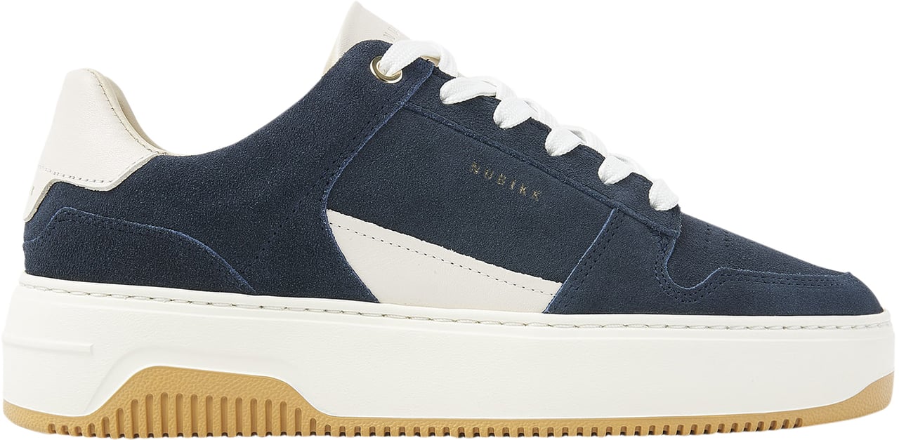 Nubikk Basket Court Miele | Blauwe Combi Sneaker voor Dames Divers