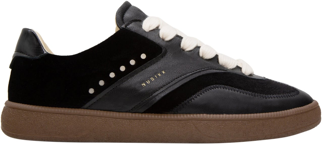 Nubikk Ray Owen Studs | Zwarte Sneakers voor Dames Divers